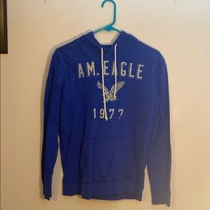 American Eagle 1977 light hoodie
